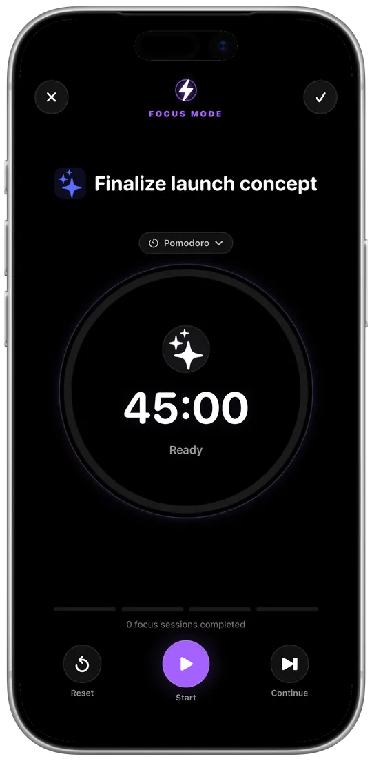 Screenshot of iFocus Plus (2)